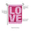 Love Suede Garden Flag - Sports Collectibles, Sports Memorabilia, Sports Fan Shop, Sports Gifts