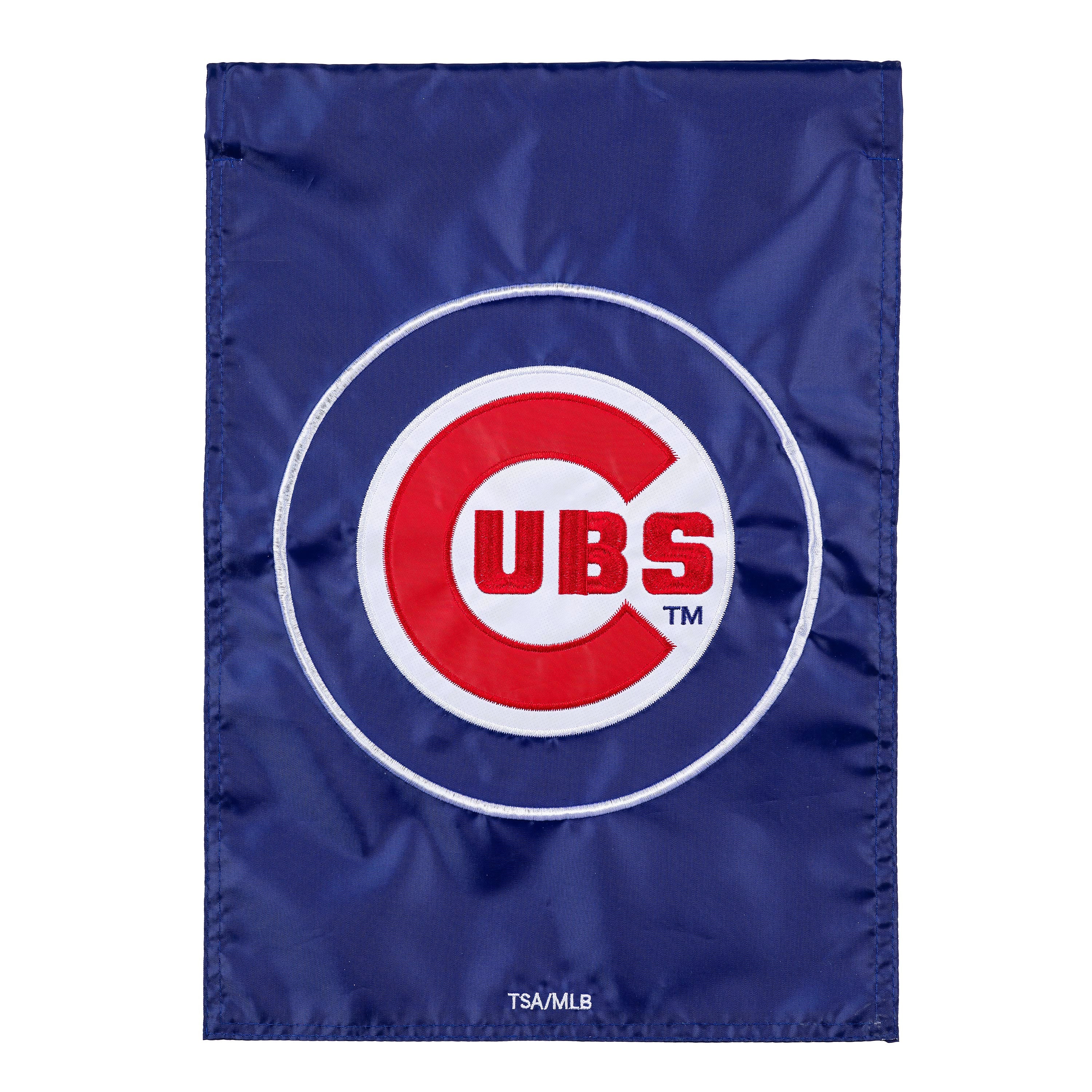 Chicago Cubs Applique Flag, GDN - Sports Collectibles, Sports Memorabilia, Sports Fan Shop, Sports Gifts