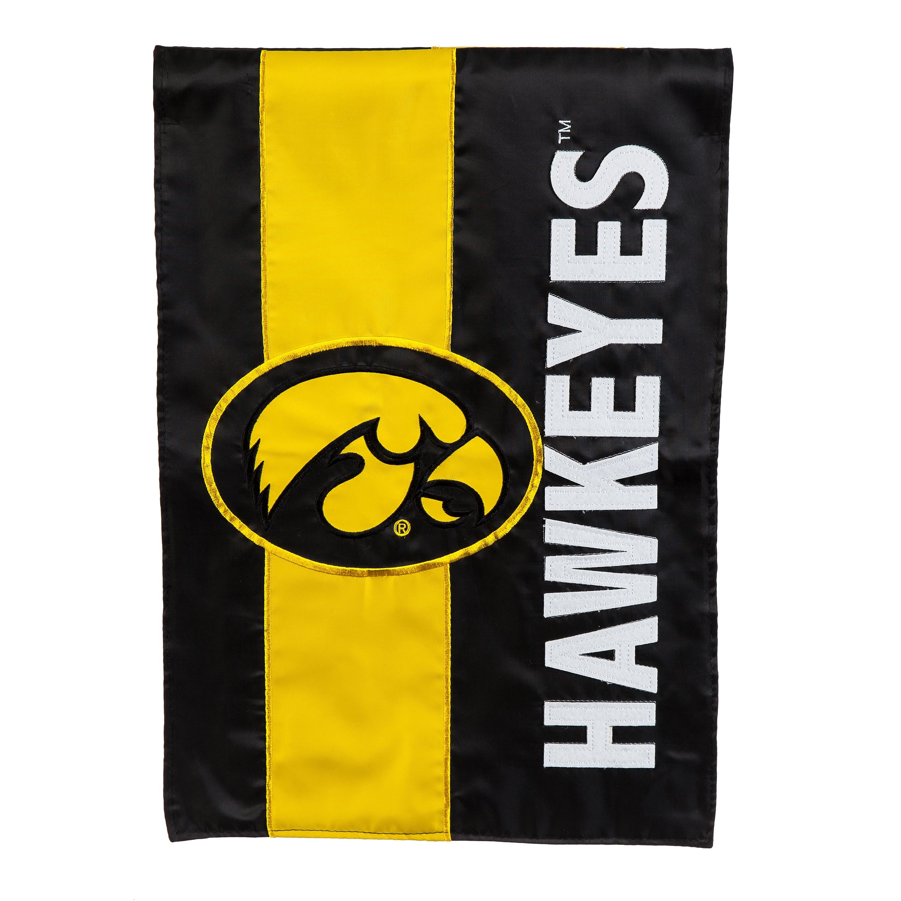 University of Iowa Embellished Garden Flag - Sports Collectibles, Sports Memorabilia, Sports Fan Shop, Sports Gifts