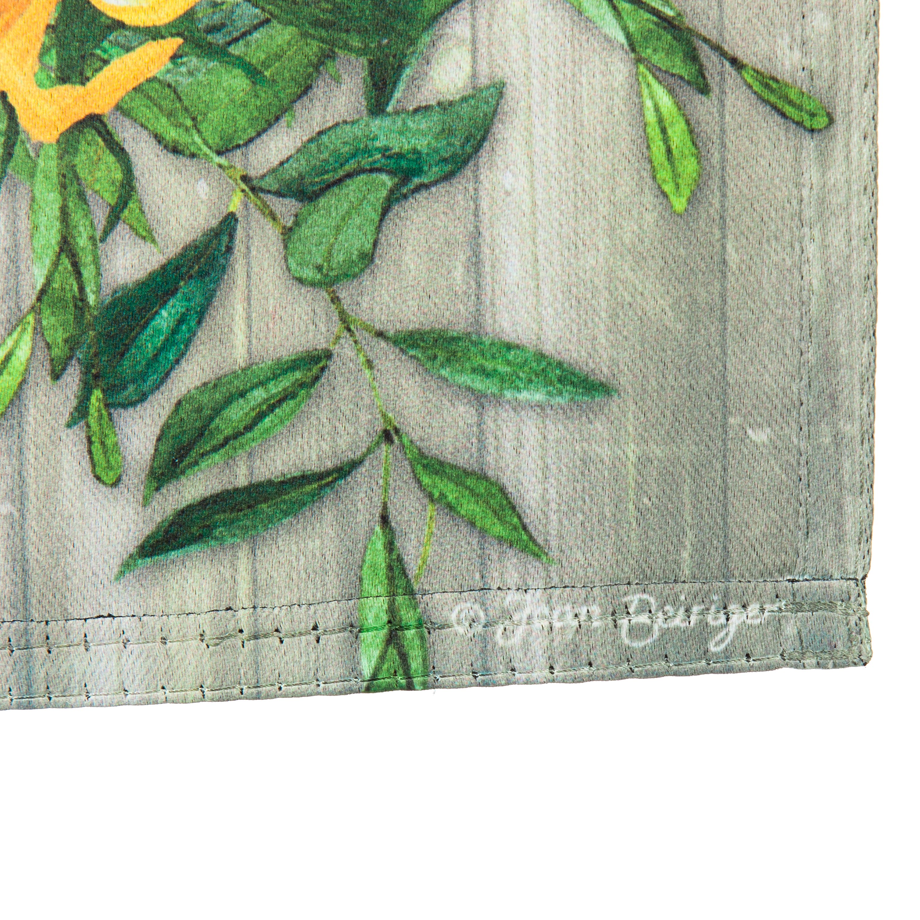 Sunflower Wreath Garden Suede Flag - Sports Collectibles, Sports Memorabilia, Sports Fan Shop, Sports Gifts