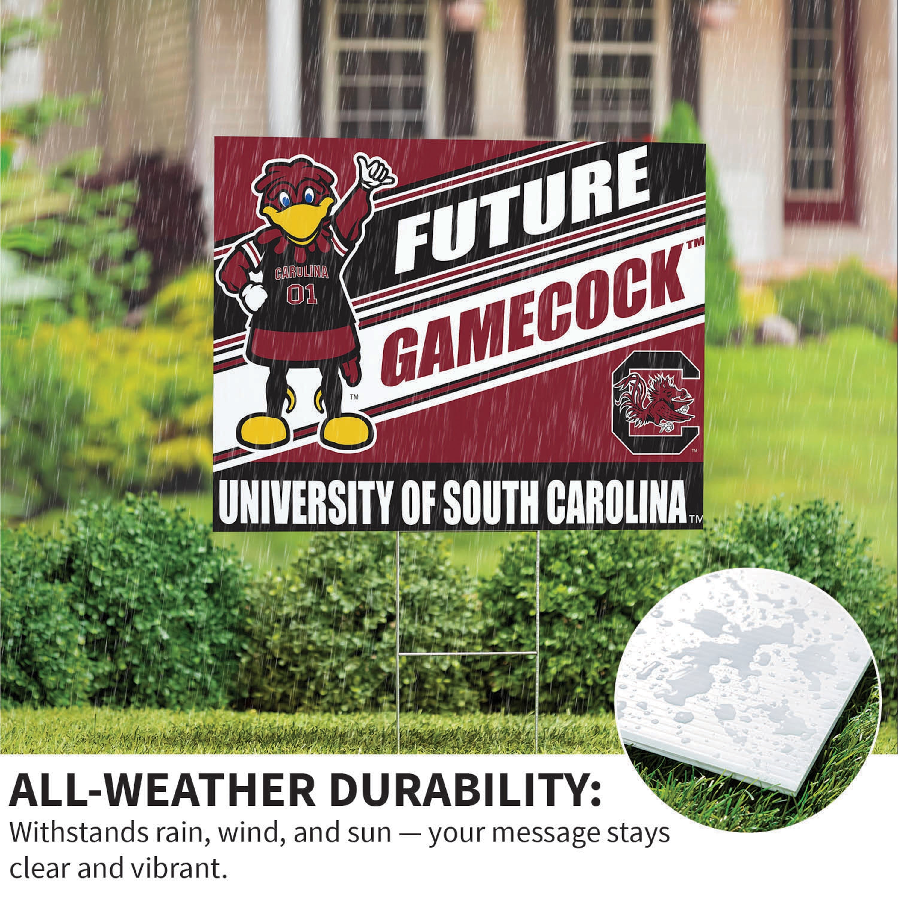 University of South Carolina Coroplast Yard Sign, Future Student - Sports Collectibles, Sports Memorabilia, Sports Fan Shop, Sports Gifts