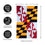 Maryland State Flag House Applique Flag - Sports Collectibles, Sports Memorabilia, Sports Fan Shop, Sports Gifts