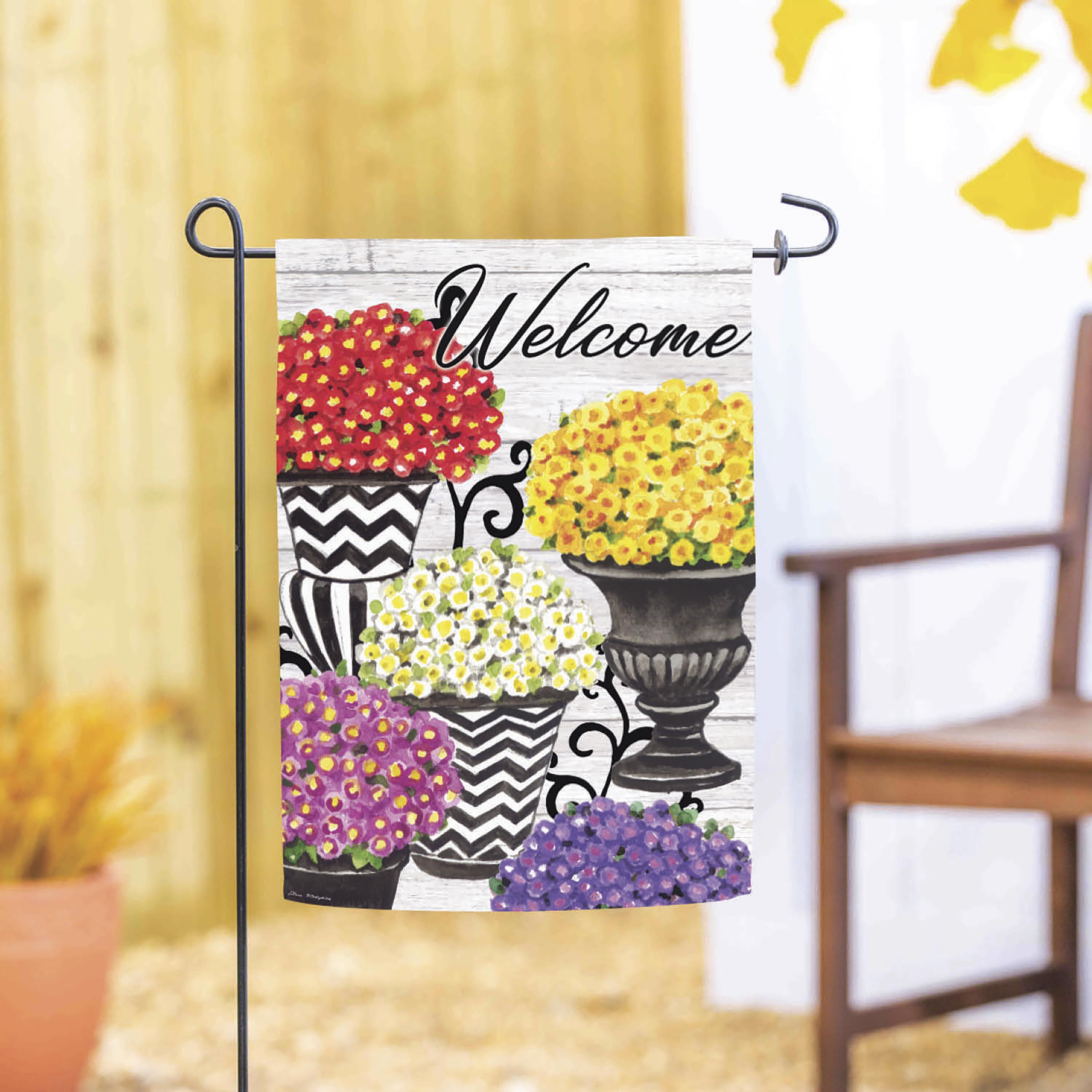 Fall Topiary Suede Garden Flag - Sports Collectibles, Sports Memorabilia, Sports Fan Shop, Sports Gifts
