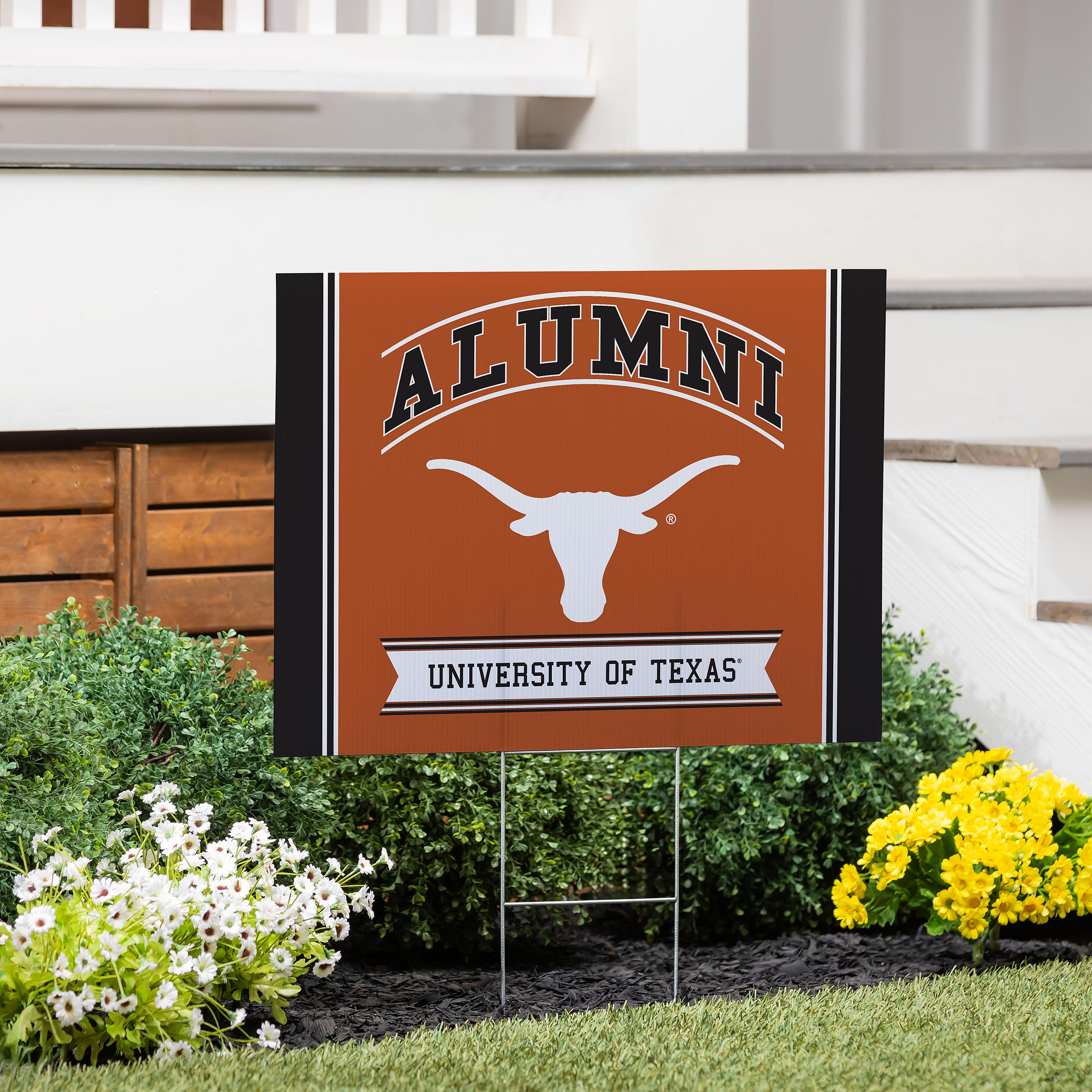 University of Texas Coroplast Yard Sign Alumni - Sports Collectibles, Sports Memorabilia, Sports Fan Shop, Sports Gifts