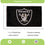 Las Vegas Raiders Single Sided Estate Flag with 2 Grommets, 3'x5' - Sports Gifts, Sports Memorabilia, Sports Collectibles, Fan Shop