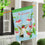 Hummingbird and Flowers Lustre House Flag - Sports Collectibles, Sports Memorabilia, Sports Fan Shop, Sports Gifts