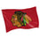 Chicago Blackhawks Single Sided Estate Flag with 2 Grommets, 3'x5' - Sports Gifts, Sports Memorabilia, Sports Collectibles, Fan Shop