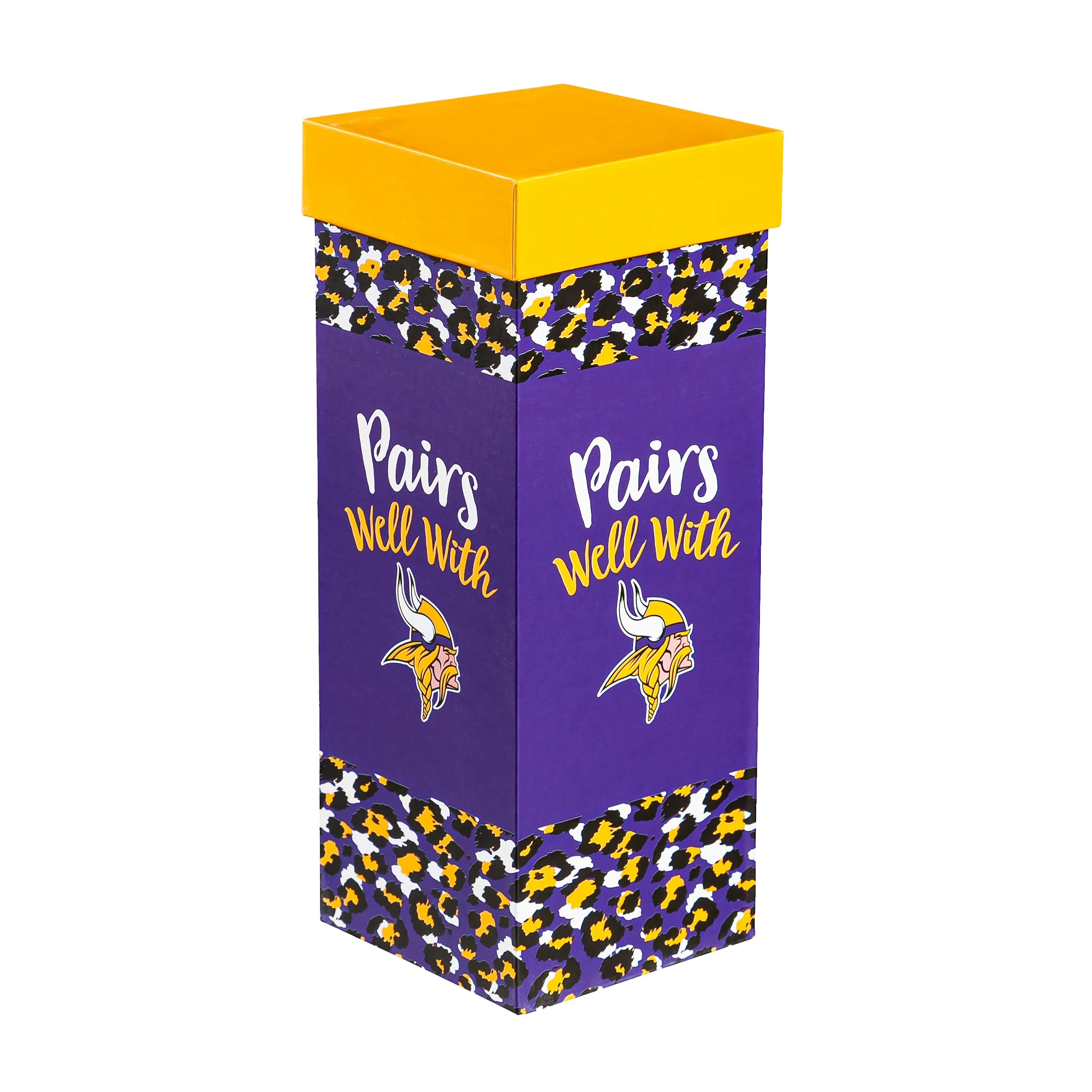 Minnesota Vikings, 17oz Boxed Stemware - Sports Collectibles, Sports Memorabilia, Sports Fan Shop, Sports Gifts