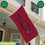 University of Arkansas Single Sided Estate Flag with 2 Grommets, 3'x5' - Sports Gifts, Sports Memorabilia, Sports Collectibles, Fan Shop