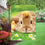 Bunny and Duckling Lustre Garden Flag - Sports Collectibles, Sports Memorabilia, Sports Fan Shop, Sports Gifts