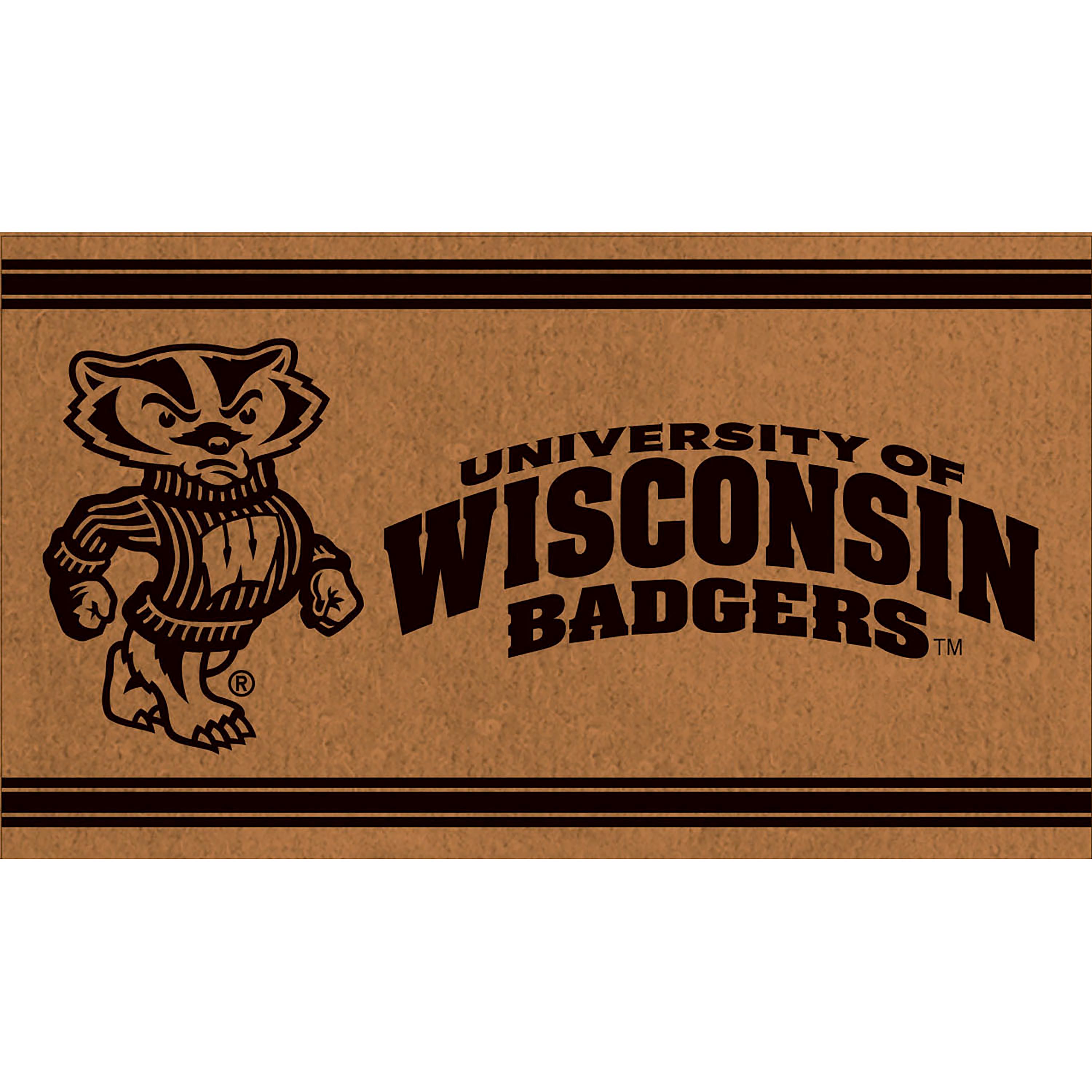 University of Wisconsin-Madison, Coir Mat 1C - Sports Gifts, Sports Memorabilia, Sports Collectibles, Fan Shop