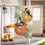 Chickadee Pumpkin Vine Suede House Flag - Sports Collectibles, Sports Memorabilia, Sports Fan Shop, Sports Gifts