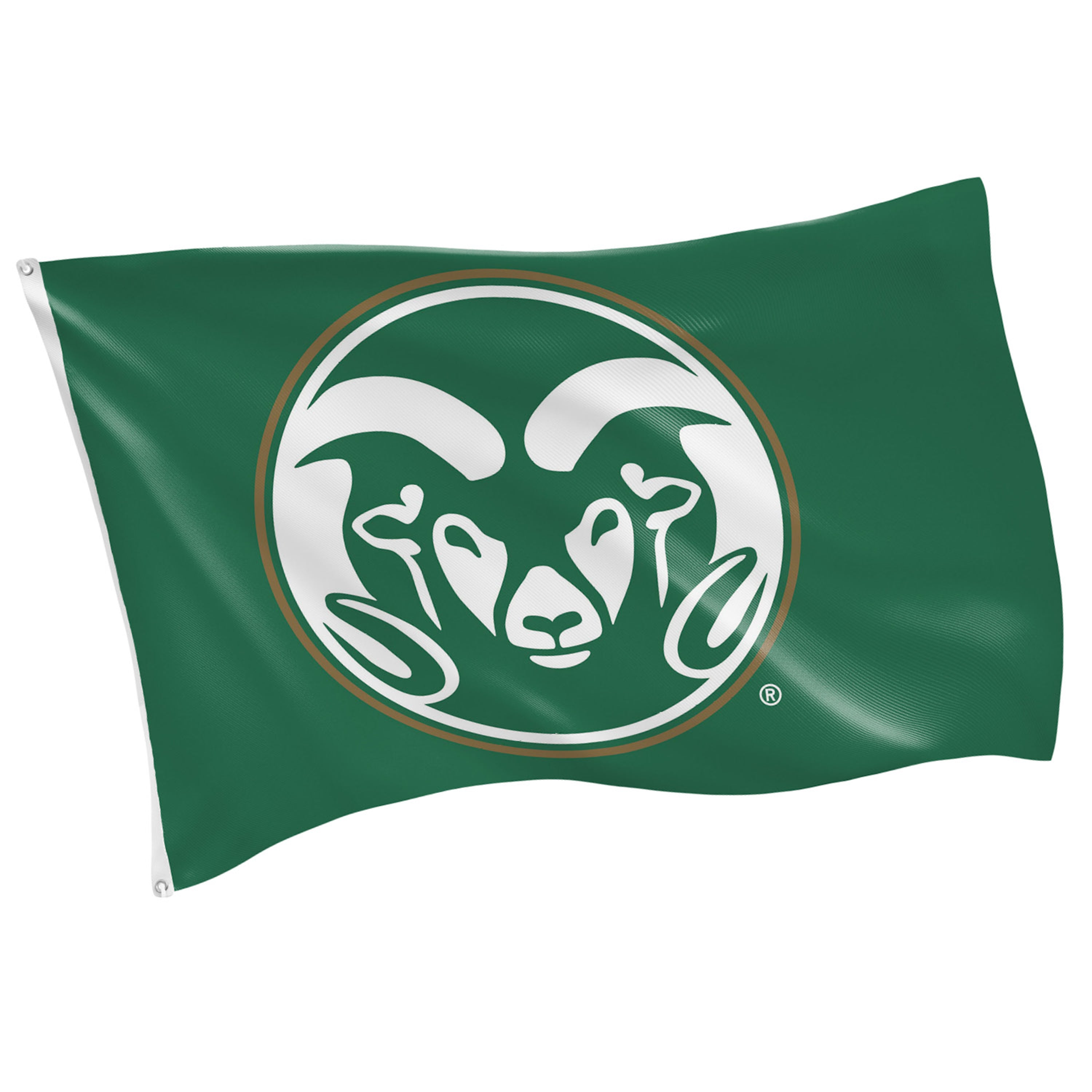 Colorado State Single Sided Flag w/ 2 Grommets, 3'x5' - Sports Gifts, Sports Memorabilia, Sports Collectibles, Fan Shop