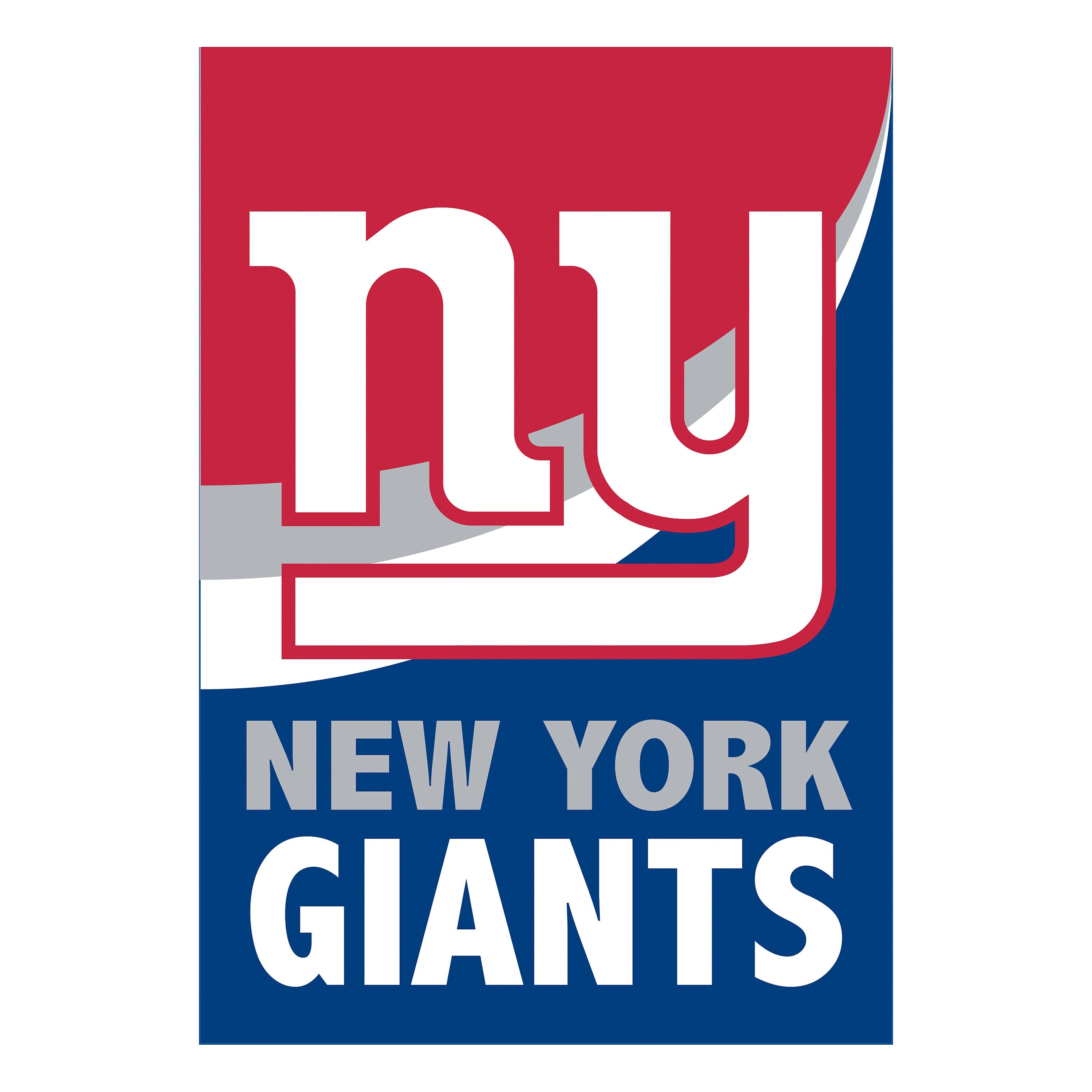 New York Giants Burlap Flag GDN Size - Sports Collectibles, Sports Memorabilia, Sports Fan Shop, Sports Gifts