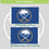 Buffalo Sabres Single Sided Flag w/ 2 Grommets, 3'x5' - Sports Gifts, Sports Memorabilia, Sports Collectibles, Fan Shop