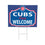Chicago Cubs Coroplast Yard Sign, "Fans Welcome" - Sports Collectibles, Sports Memorabilia, Sports Fan Shop, Sports Gifts