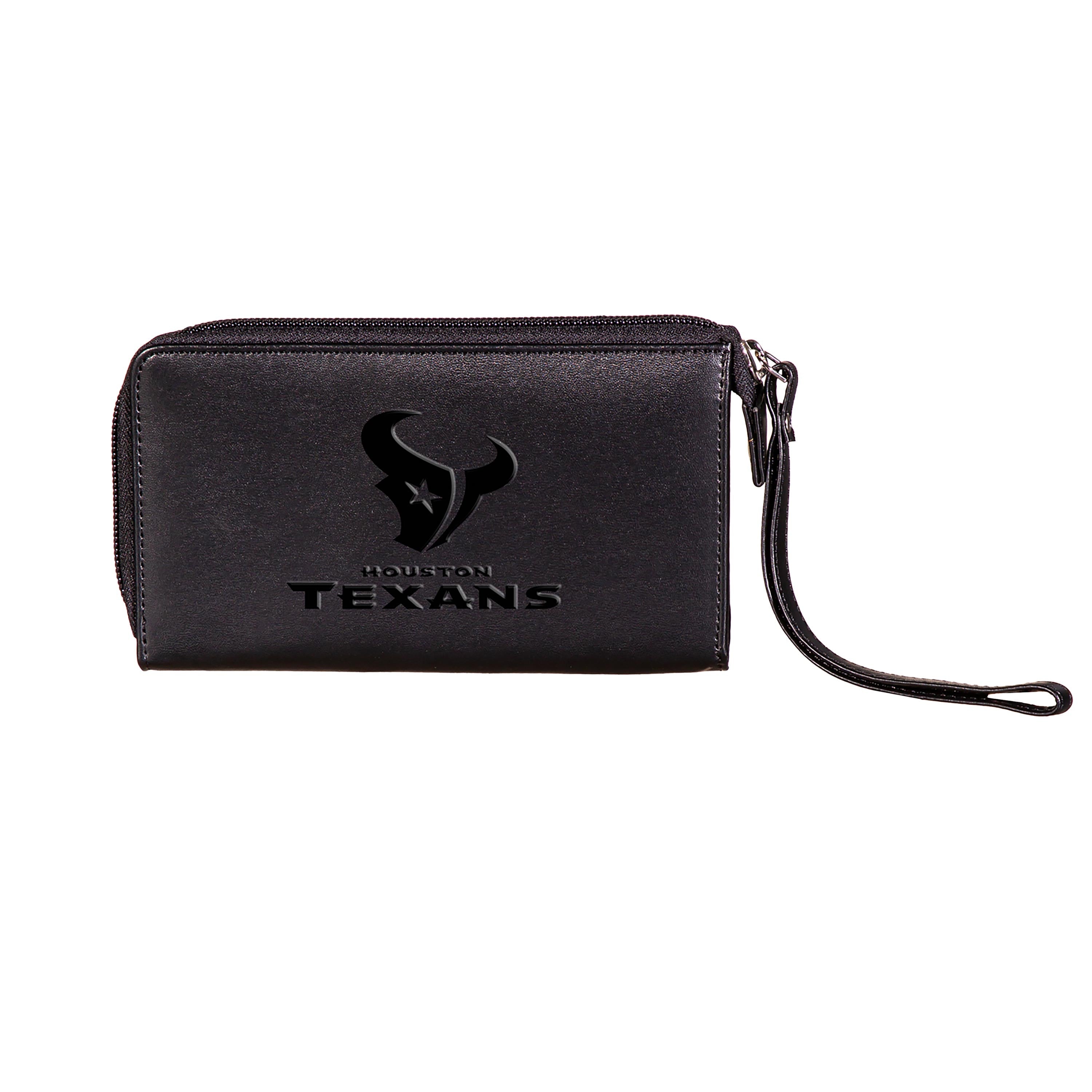 Wristlet Wallet, Black, Houston Texans - Sports Collectibles, Sports Memorabilia, Sports Fan Shop, Sports Gifts
