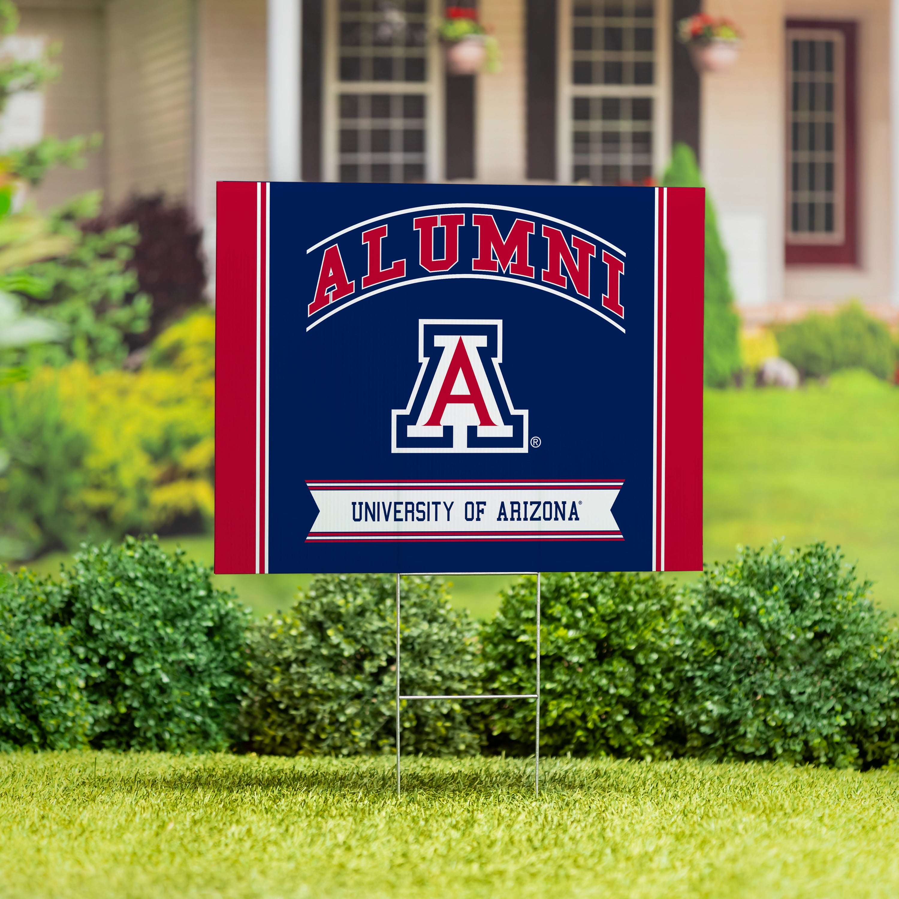 University of Arizona Coroplast Yard Sign Alumni - Sports Collectibles, Sports Memorabilia, Sports Fan Shop, Sports Gifts