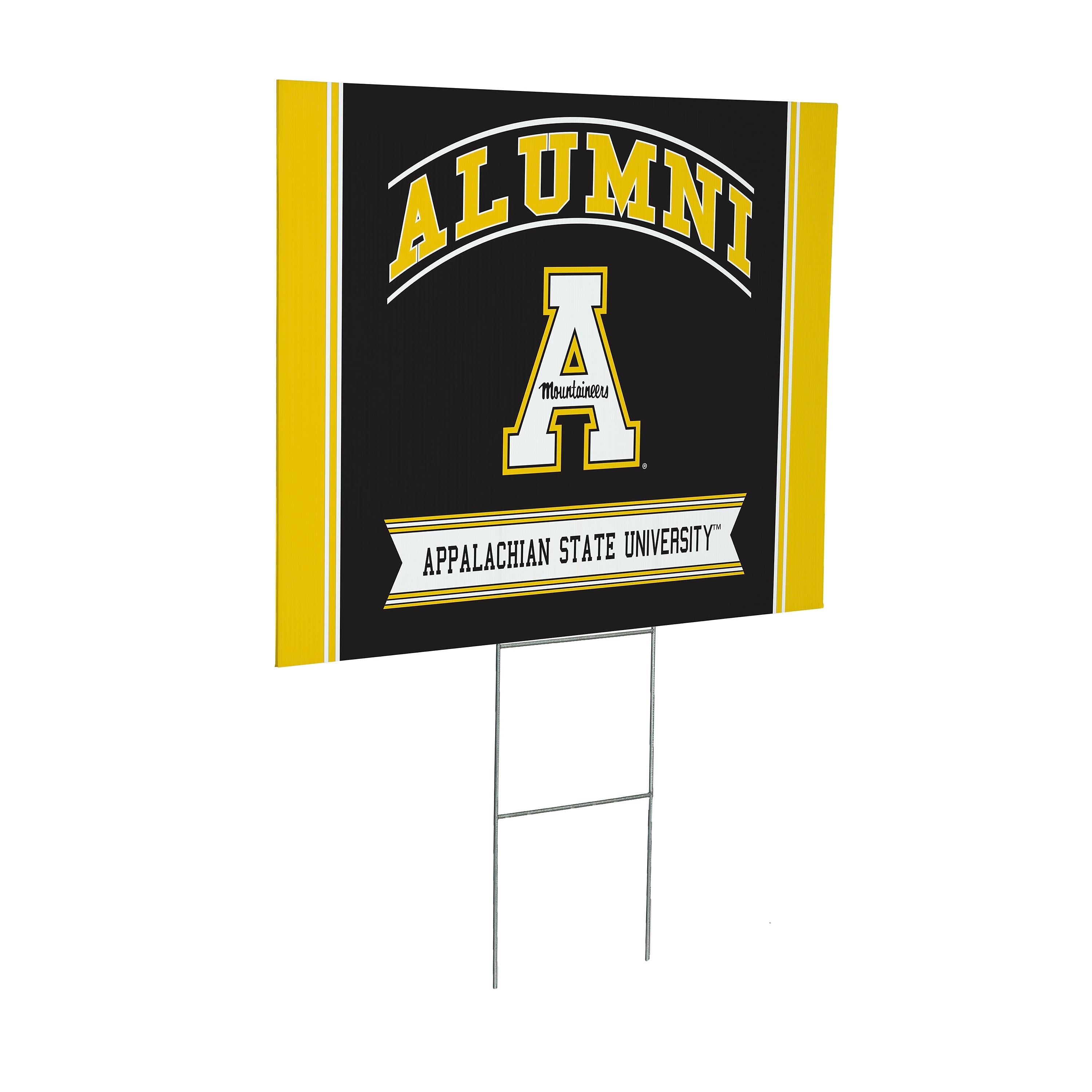 Appalachian State University Coroplast Yard Sign Alumni - Sports Collectibles, Sports Memorabilia, Sports Fan Shop, Sports Gifts