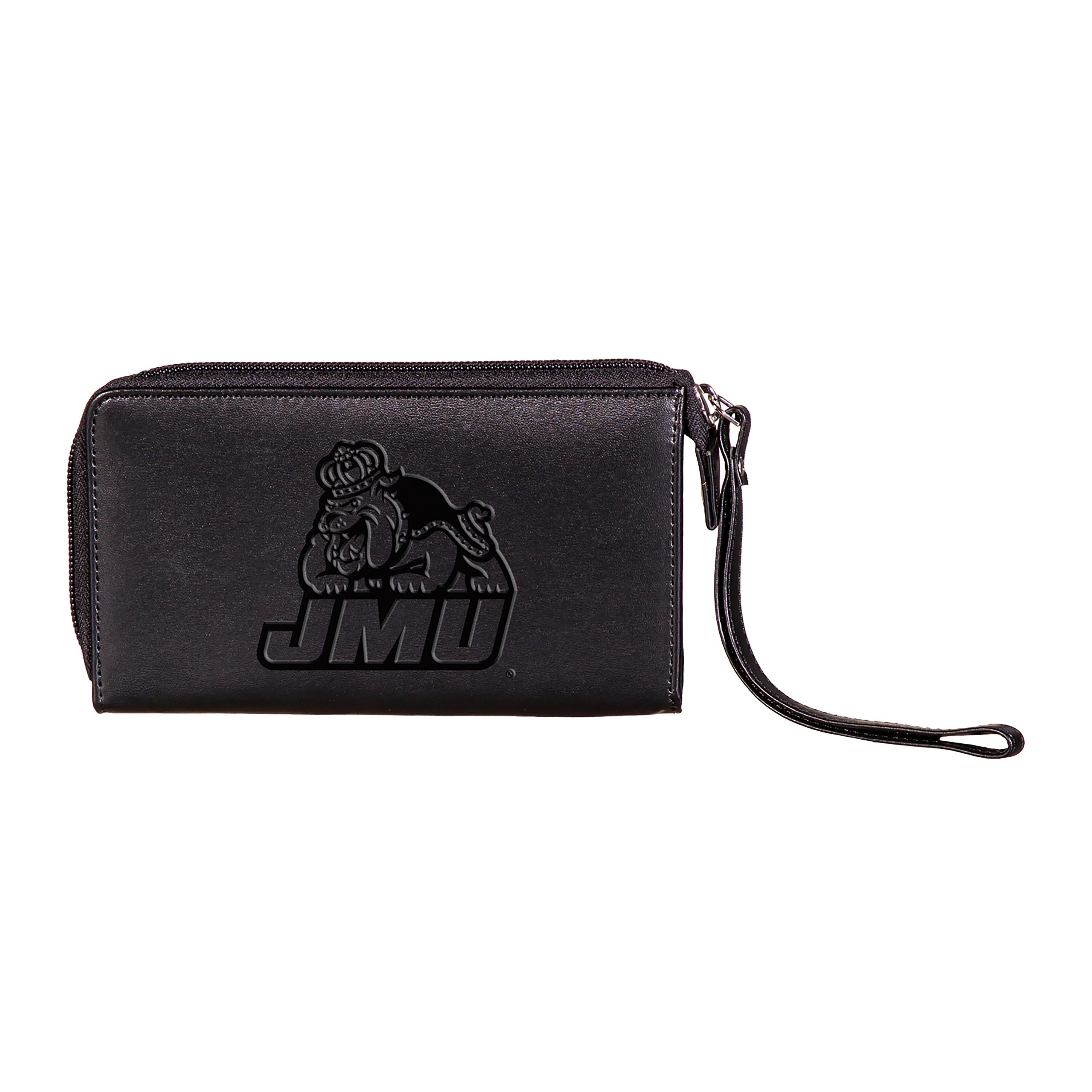 Wristlet Wallet, Black, James Madison University - Sports Collectibles, Sports Memorabilia, Sports Fan Shop, Sports Gifts