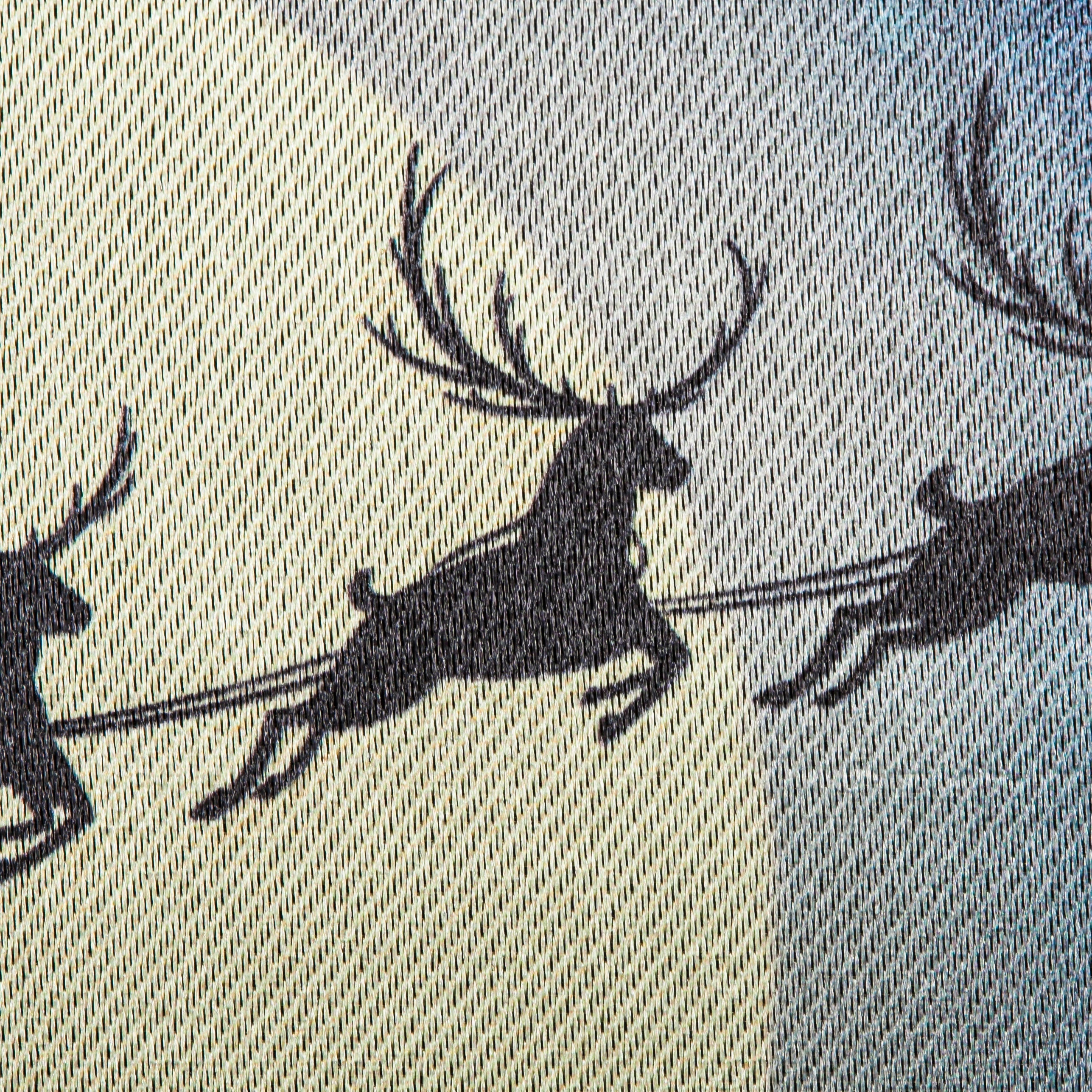 Santa's Sleigh on Christmas Garden Lustre Flag - Sports Collectibles, Sports Memorabilia, Sports Fan Shop, Sports Gifts