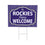 Colorado Rockies Coroplast Yard Sign, "Fans Welcome" - Sports Collectibles, Sports Memorabilia, Sports Fan Shop, Sports Gifts