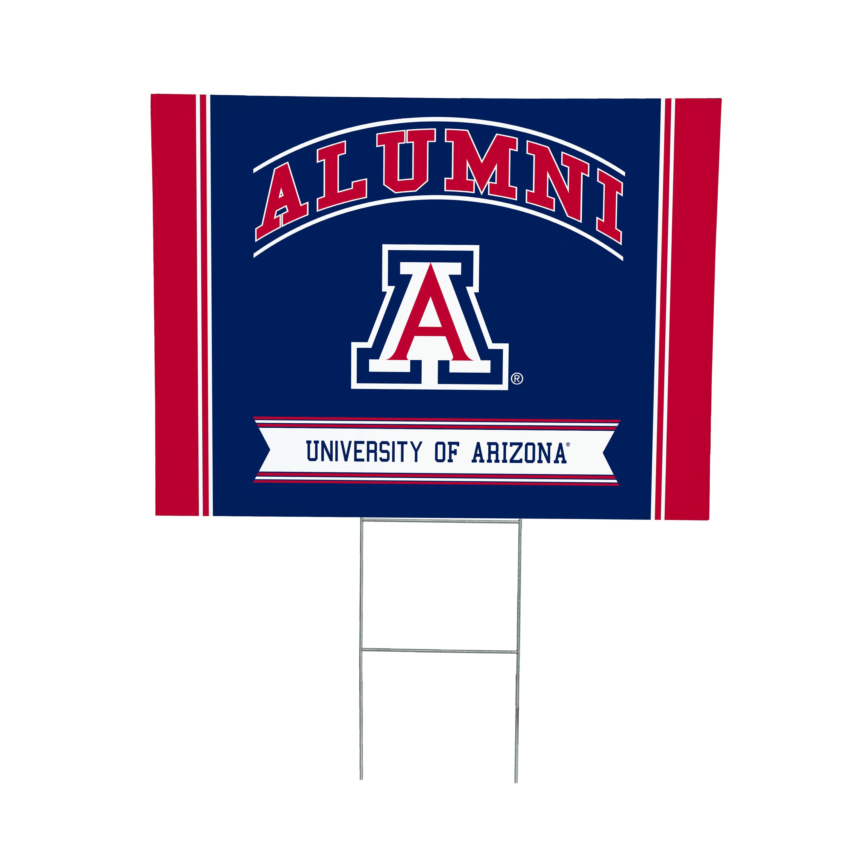 University of Arizona Coroplast Yard Sign Alumni - Sports Collectibles, Sports Memorabilia, Sports Fan Shop, Sports Gifts