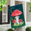 Welcome Friends Mushroom Applique House Flag - Sports Collectibles, Sports Memorabilia, Sports Fan Shop, Sports Gifts