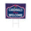 St Louis Cardinals Coroplast Yard Sign, "Fans Welcome" - Sports Collectibles, Sports Memorabilia, Sports Fan Shop, Sports Gifts
