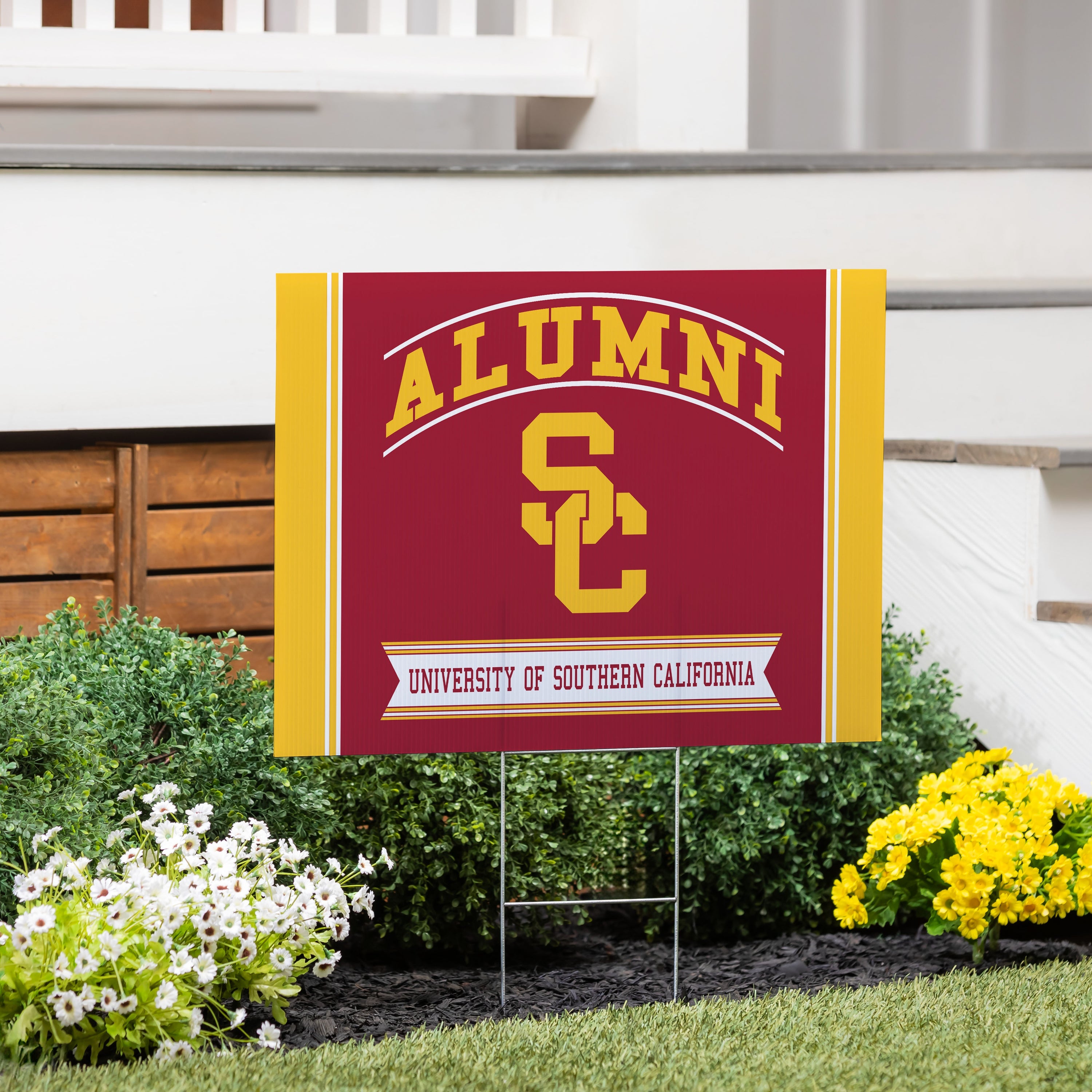 University of Southern California Coroplast Yard Sign Alumni - Sports Gifts, Sports Memorabilia, Sports Collectibles, Fan Shop