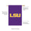 Applique Flag, Reg, Louisiana State University - Sports Collectibles, Sports Memorabilia, Sports Fan Shop, Sports Gifts