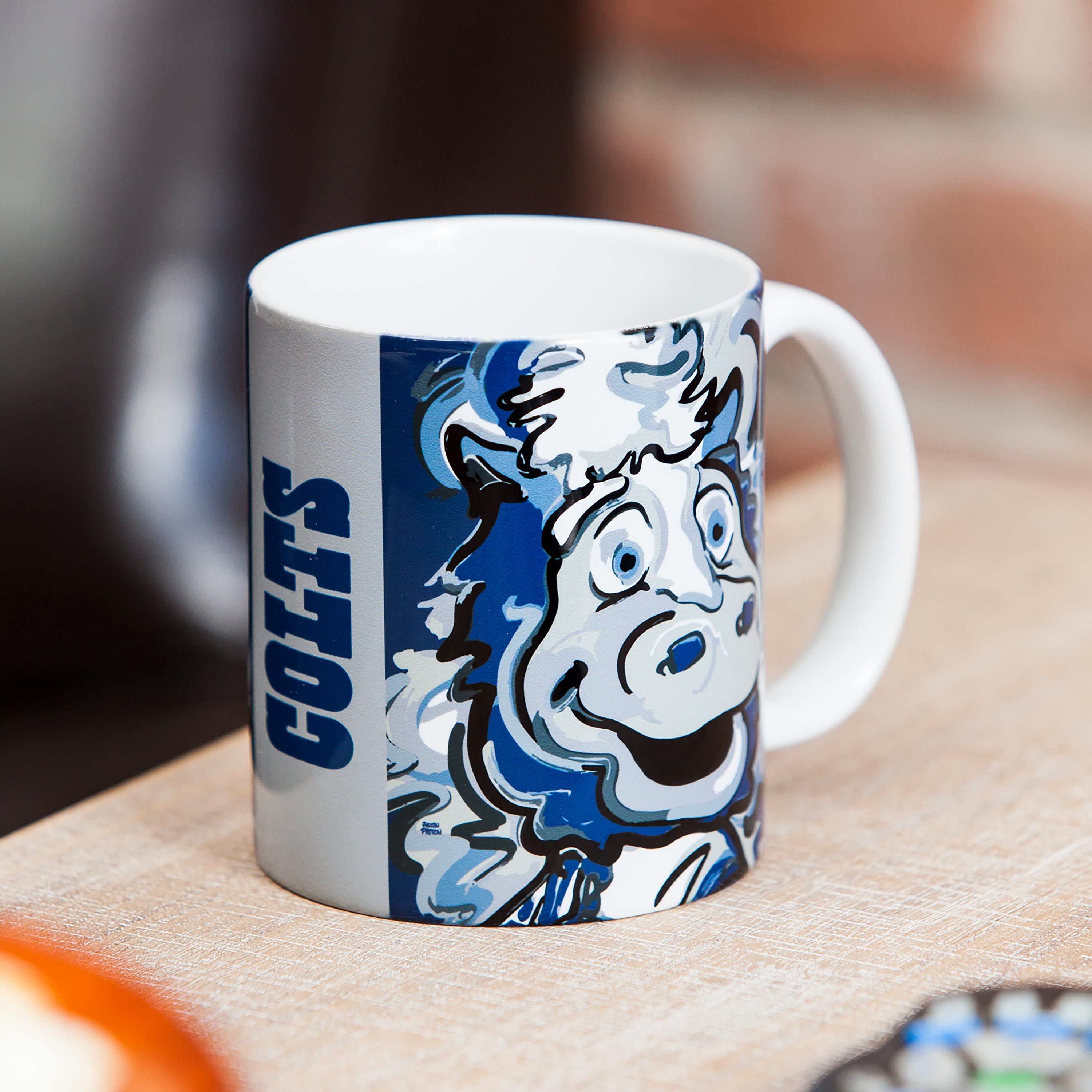 Indianapolis Colts, 11oz Mug Justin Patten - Sports Collectibles, Sports Memorabilia, Sports Fan Shop, Sports Gifts