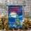 Santa's Sleigh on Christmas Garden Lustre Flag - Sports Collectibles, Sports Memorabilia, Sports Fan Shop, Sports Gifts