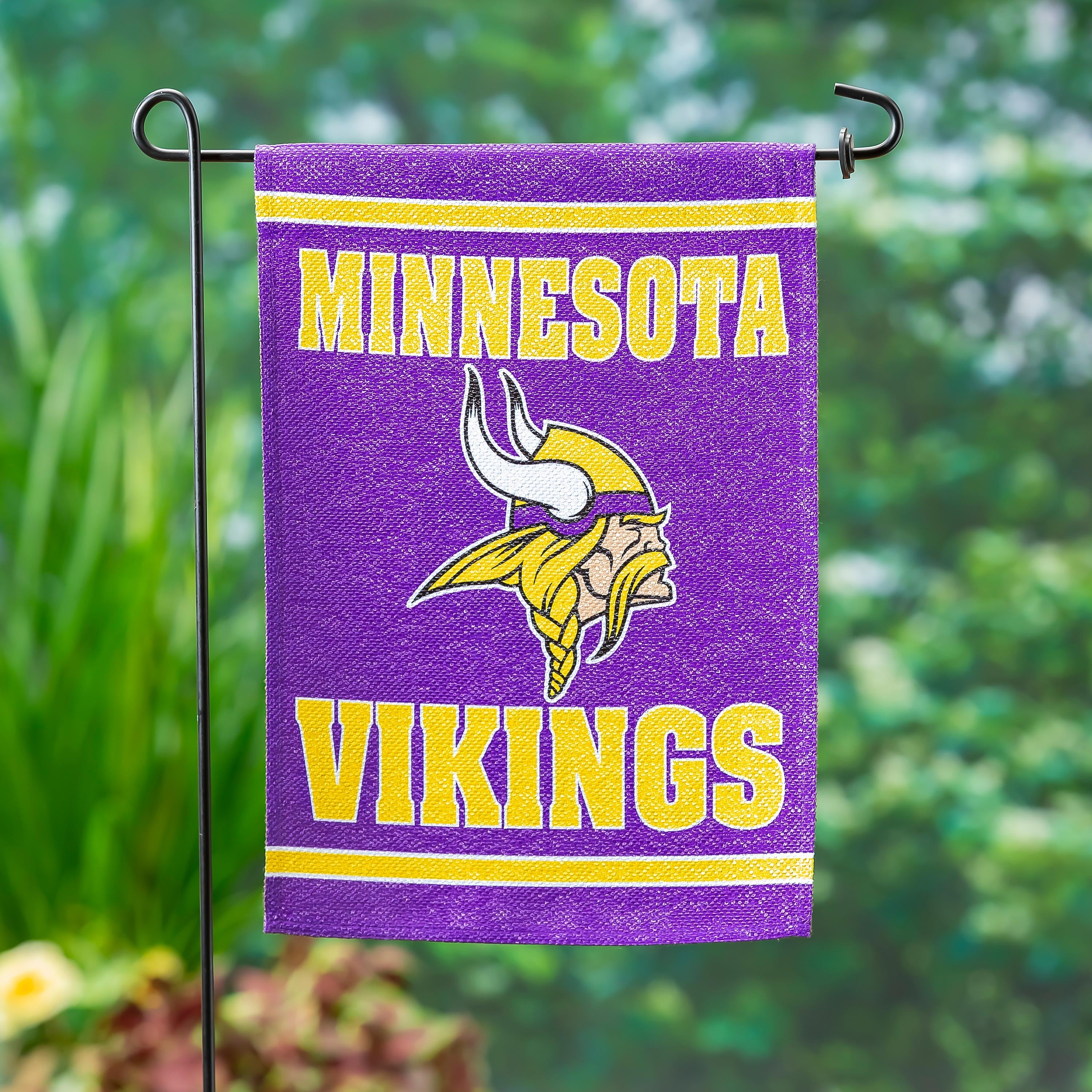 Embossed Suede Flag, GDN Size, Minnesota Vikings - Sports Collectibles, Sports Memorabilia, Sports Fan Shop, Sports Gifts