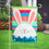 Easter Egg Bunny Applique Garden Flag - Sports Collectibles, Sports Memorabilia, Sports Fan Shop, Sports Gifts