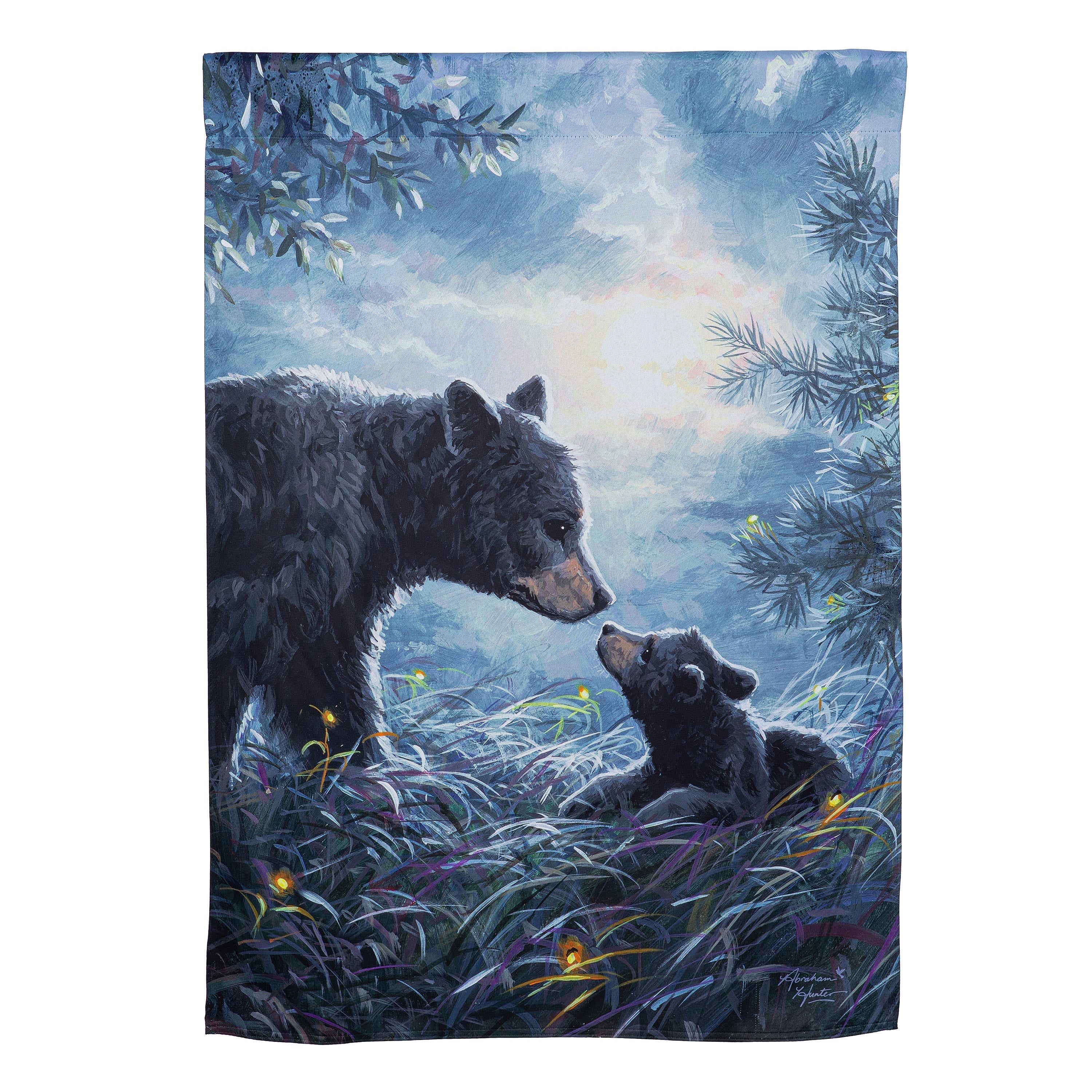 My Little Bear Suede House Flag - Sports Collectibles, Sports Memorabilia, Sports Fan Shop, Sports Gifts