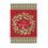 Tis the Season Wreath Burlap Garden Flag - Sports Gifts, Sports Memorabilia, Sports Collectibles, Fan Shop