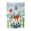 Christmas Birdhouse Suede Garden Flag - Sports Gifts, Sports Memorabilia, Sports Collectibles, Fan Shop