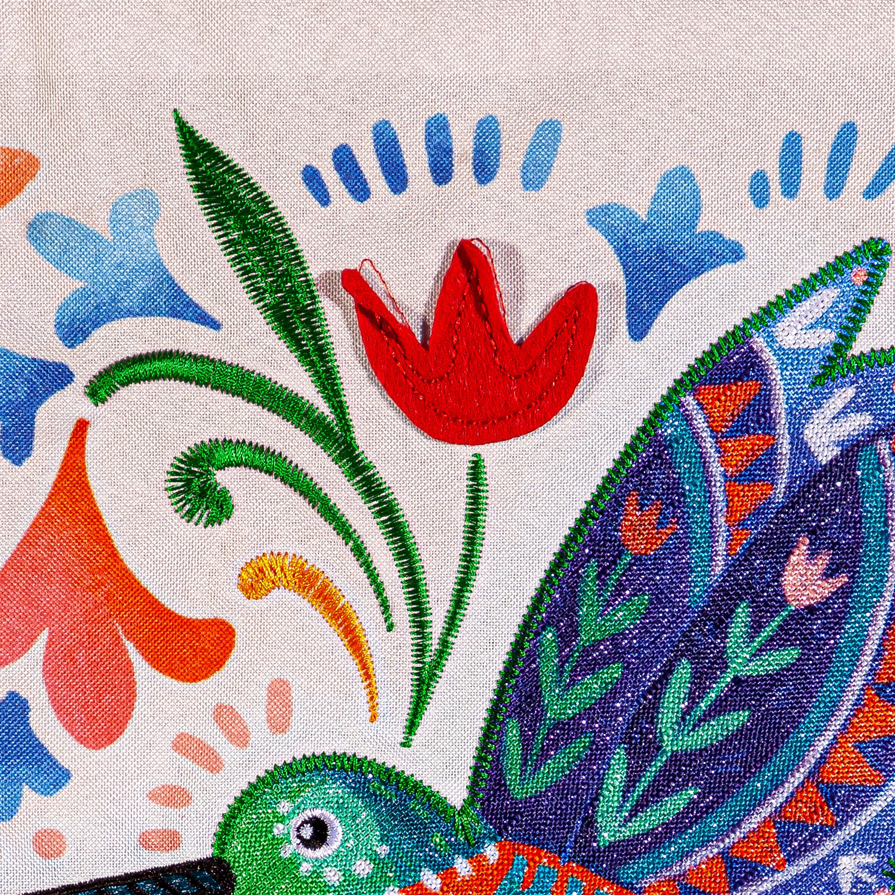 Patterned Hummingbird Linen Garden Flag - Sports Collectibles, Sports Memorabilia, Sports Fan Shop, Sports Gifts