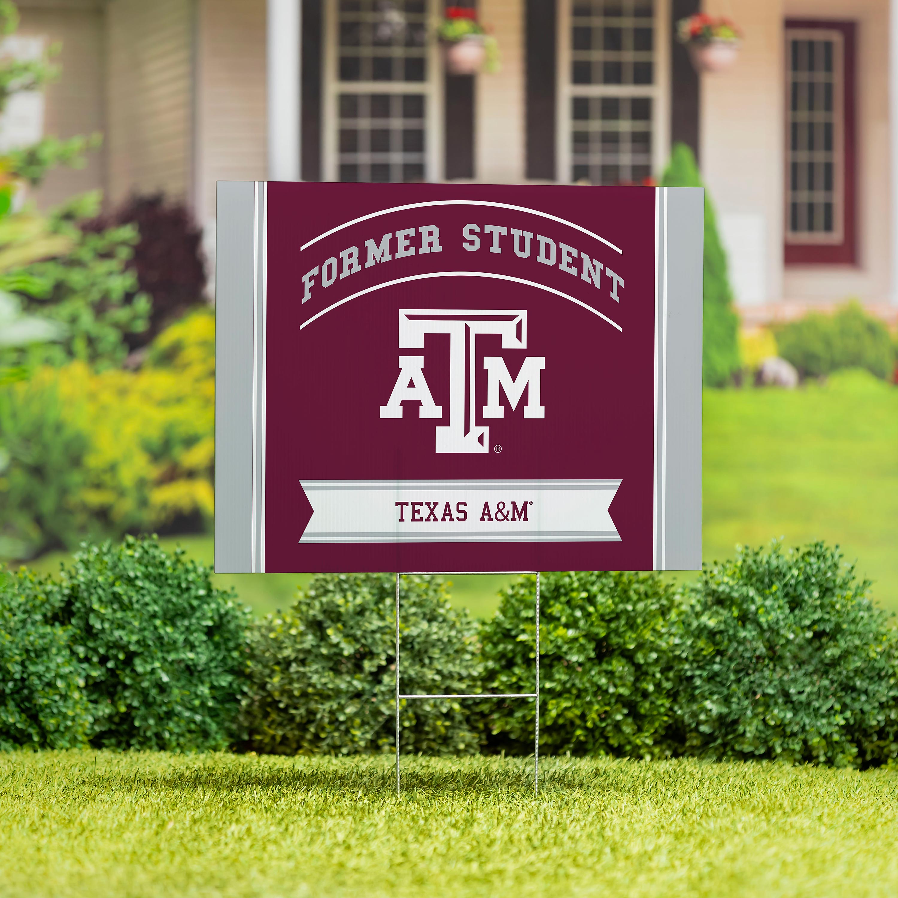 Texas A&M Coroplast Yard Sign Alumni - Sports Collectibles, Sports Memorabilia, Sports Fan Shop, Sports Gifts