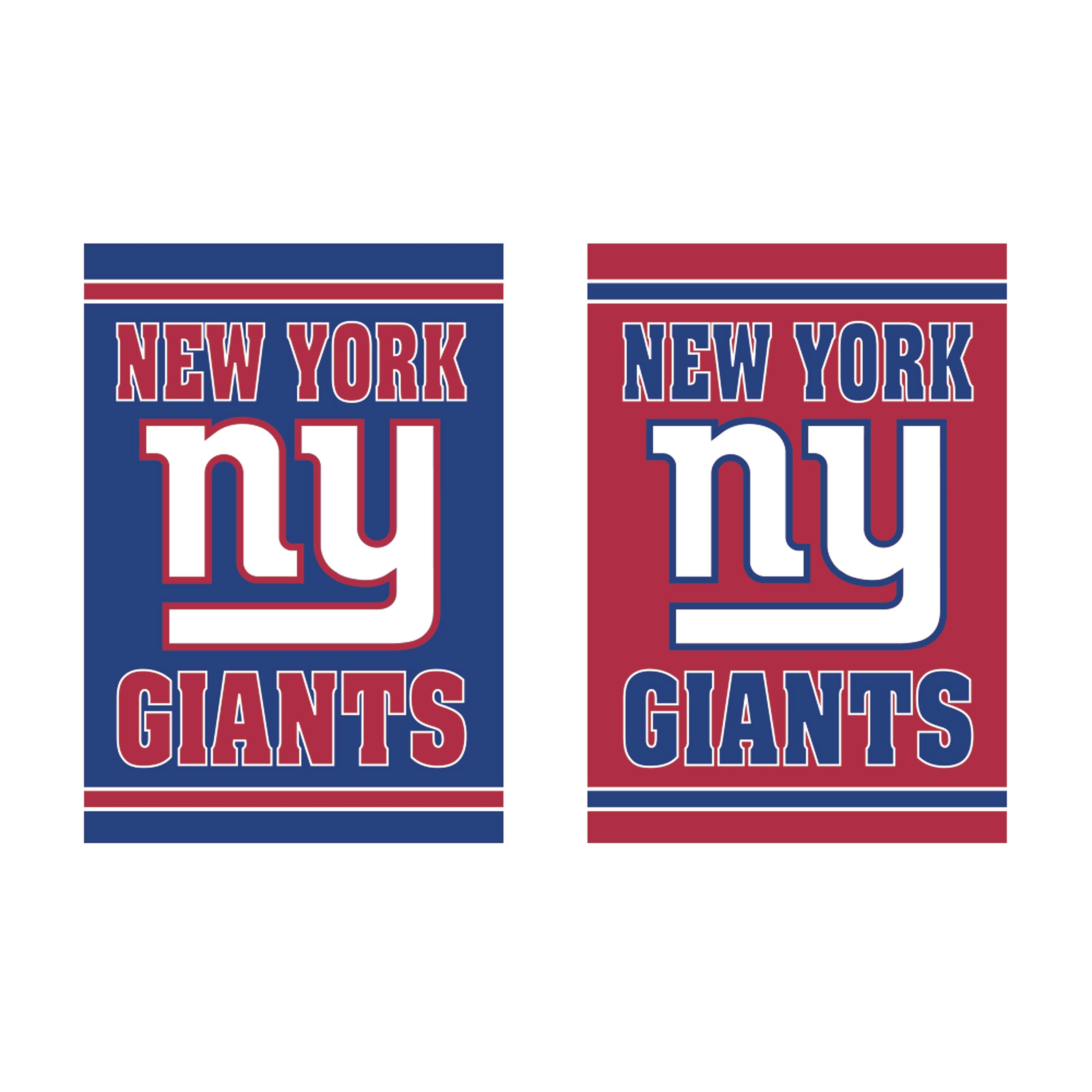 Embossed Suede Flag, House Size, New York Giants - Sports Collectibles, Sports Memorabilia, Sports Fan Shop, Sports Gifts