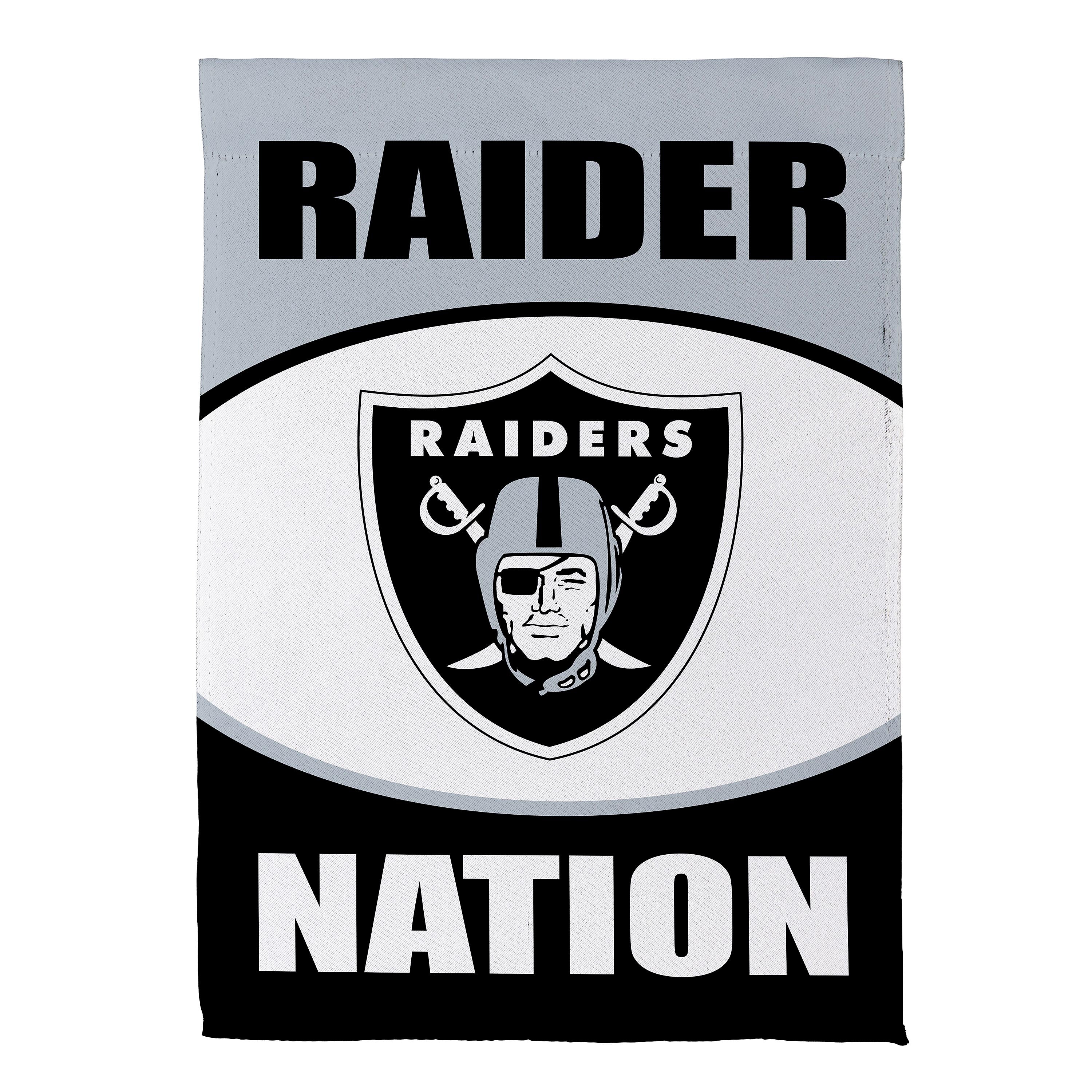 Las Vegas Raiders Suede Flag, House - Sports Collectibles, Sports Memorabilia, Sports Fan Shop, Sports Gifts