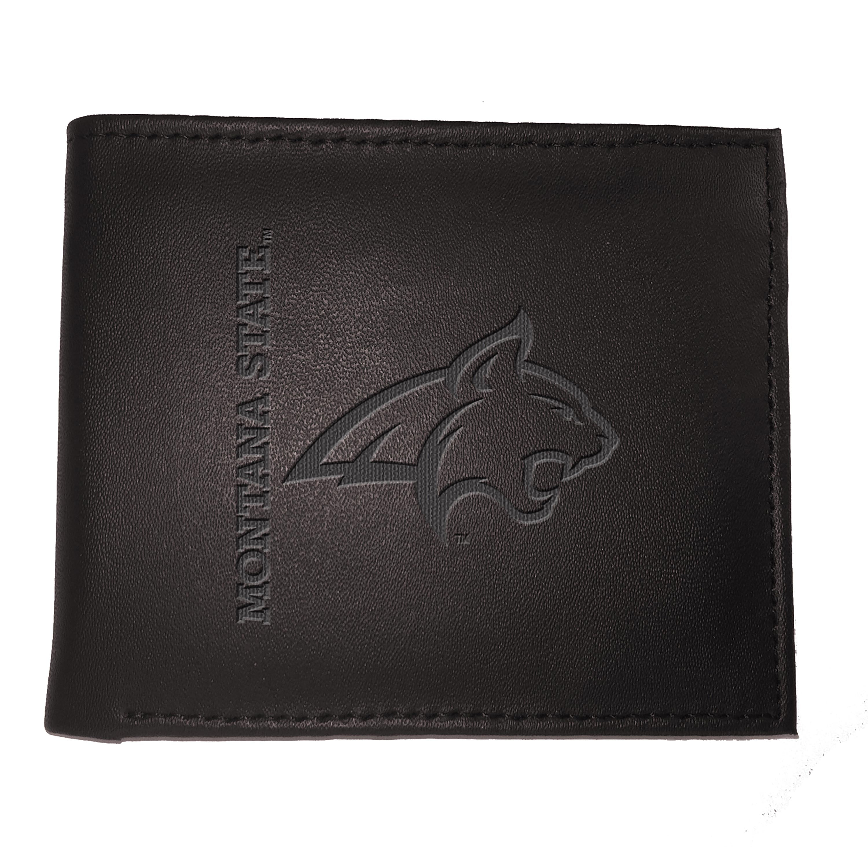 Montana State University, Bi-Fold Wallet, Black - Sports Gifts, Sports Memorabilia, Sports Collectibles, Fan Shop