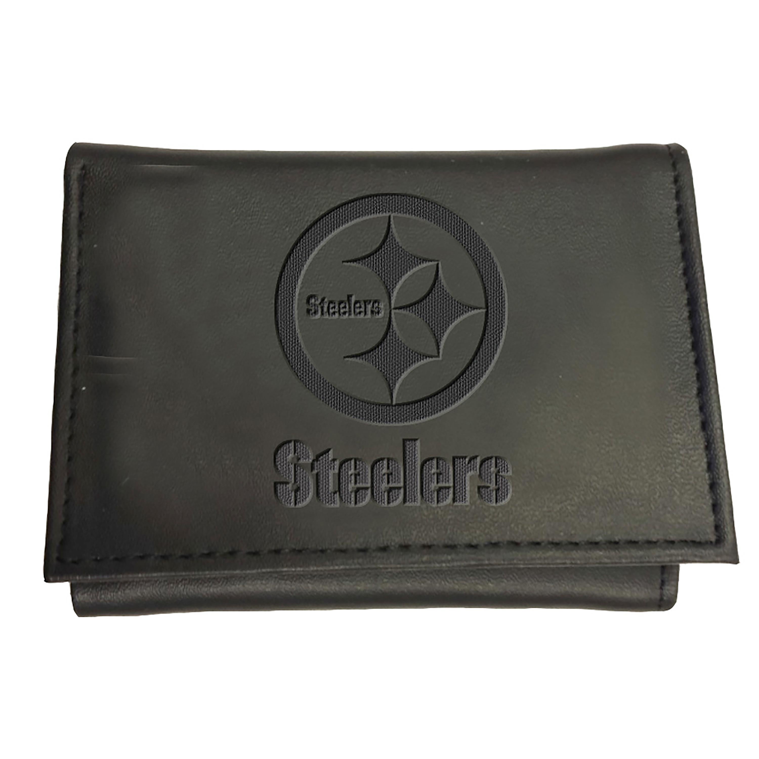 Wallet, Tri-Fold, Pittsburgh Steelers - Sports Gifts, Sports Memorabilia, Sports Collectibles, Fan Shop