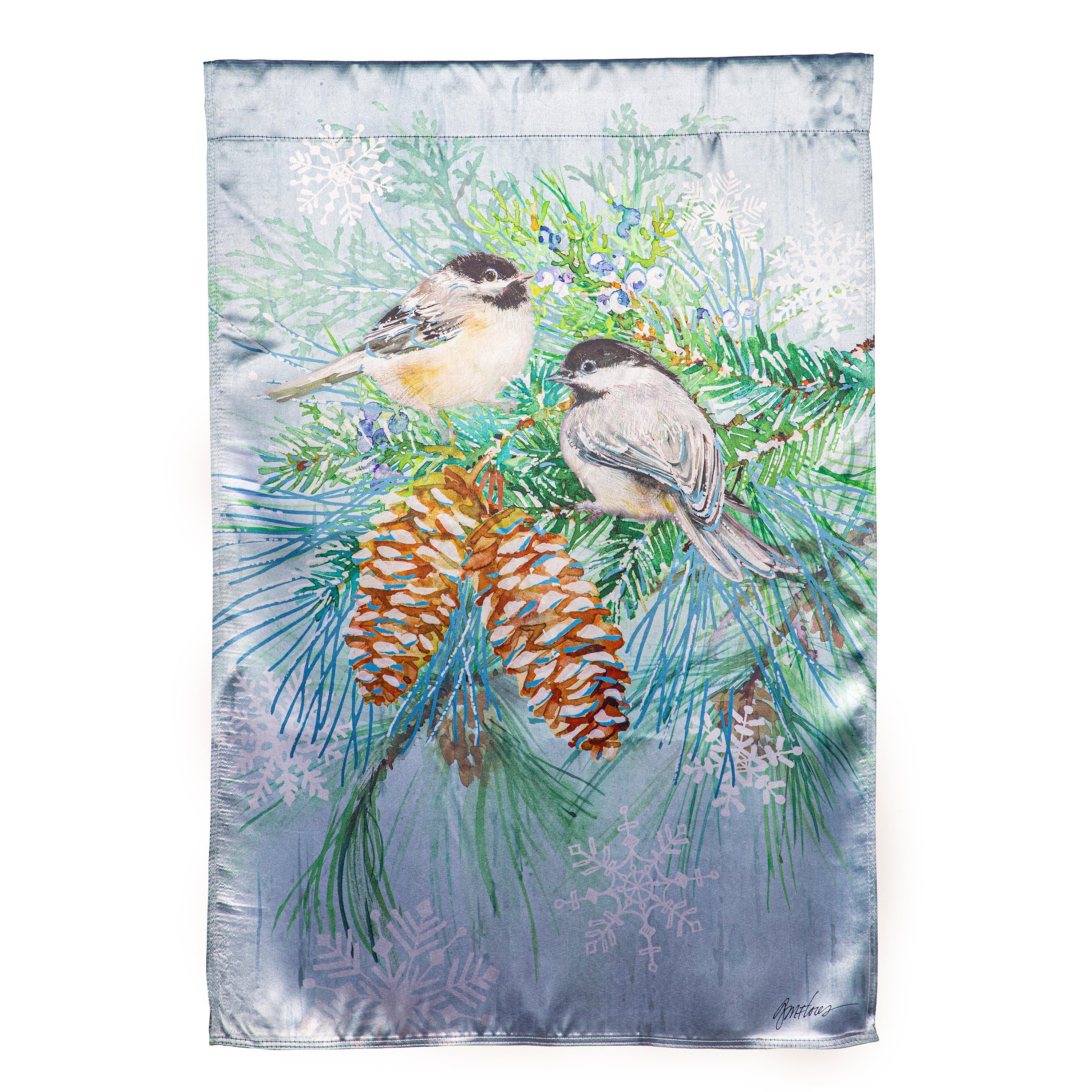 Winter Frost Lustre House Flag - Sports Collectibles, Sports Memorabilia, Sports Fan Shop, Sports Gifts