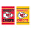 Embossed Suede Flag, GDN Size, Kansas City Chiefs - Sports Collectibles, Sports Memorabilia, Sports Fan Shop, Sports Gifts