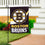 NHL Hockey Burlap Garden Flag, Boston Bruins - Sports Gifts, Sports Memorabilia, Sports Collectibles, Fan Shop