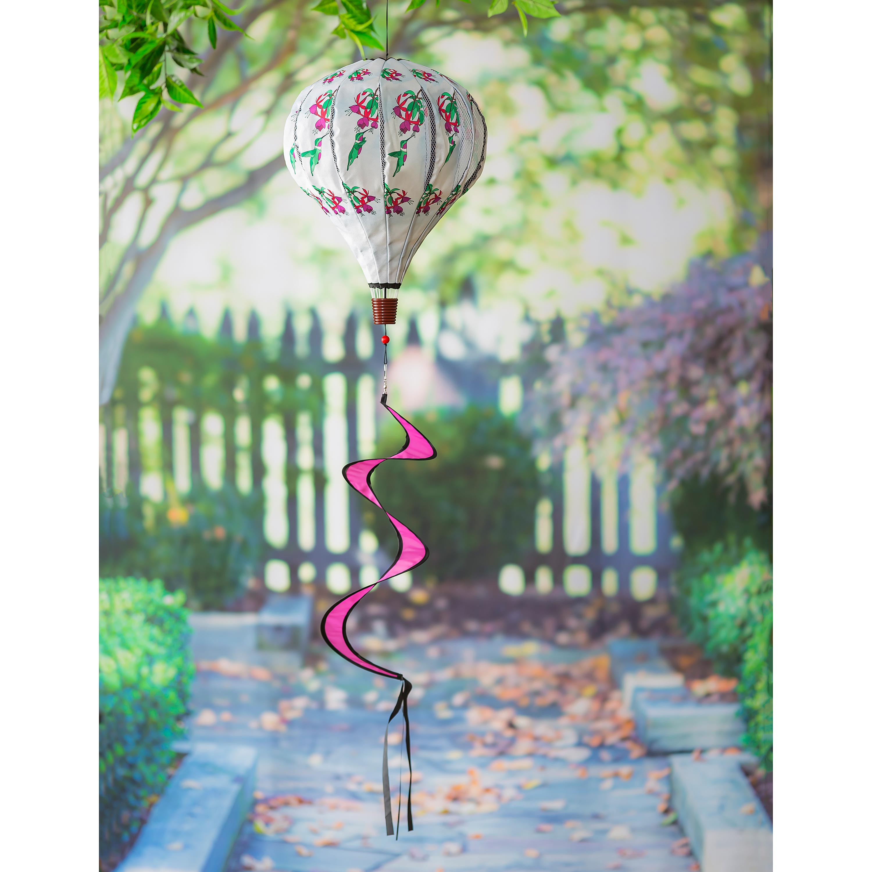 Decorative Garden Balloon Wind Spinner, Hummingbird - Sports Collectibles, Sports Memorabilia, Sports Fan Shop, Sports Gifts