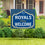 Kansas City Royals Coroplast Yard Sign, "Fans Welcome" - Sports Collectibles, Sports Memorabilia, Sports Fan Shop, Sports Gifts