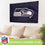 Seattle Seahawks Single Sided Estate Flag with 2 Grommets, 3'x5' - Sports Gifts, Sports Memorabilia, Sports Collectibles, Fan Shop